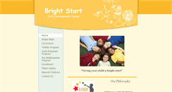 Desktop Screenshot of brightstartcenter.net